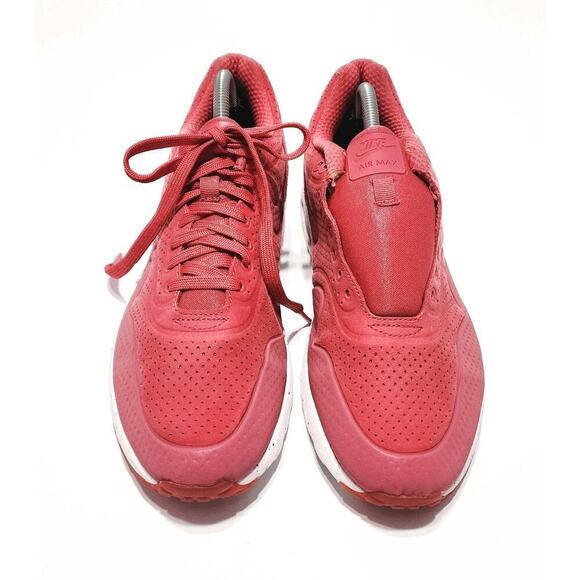 Nike Air Max 1 Ultra Moire Pink Men\'s Size 9.5 Running Shoe Sneaker 705297-611